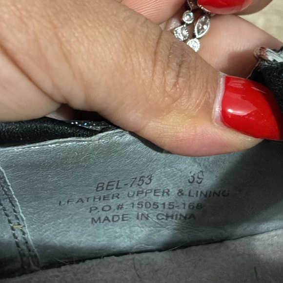 Alegria "Belle Raked Garden" Leather Mary Jane Comfort Shoes 39 - Picture 9 of 9